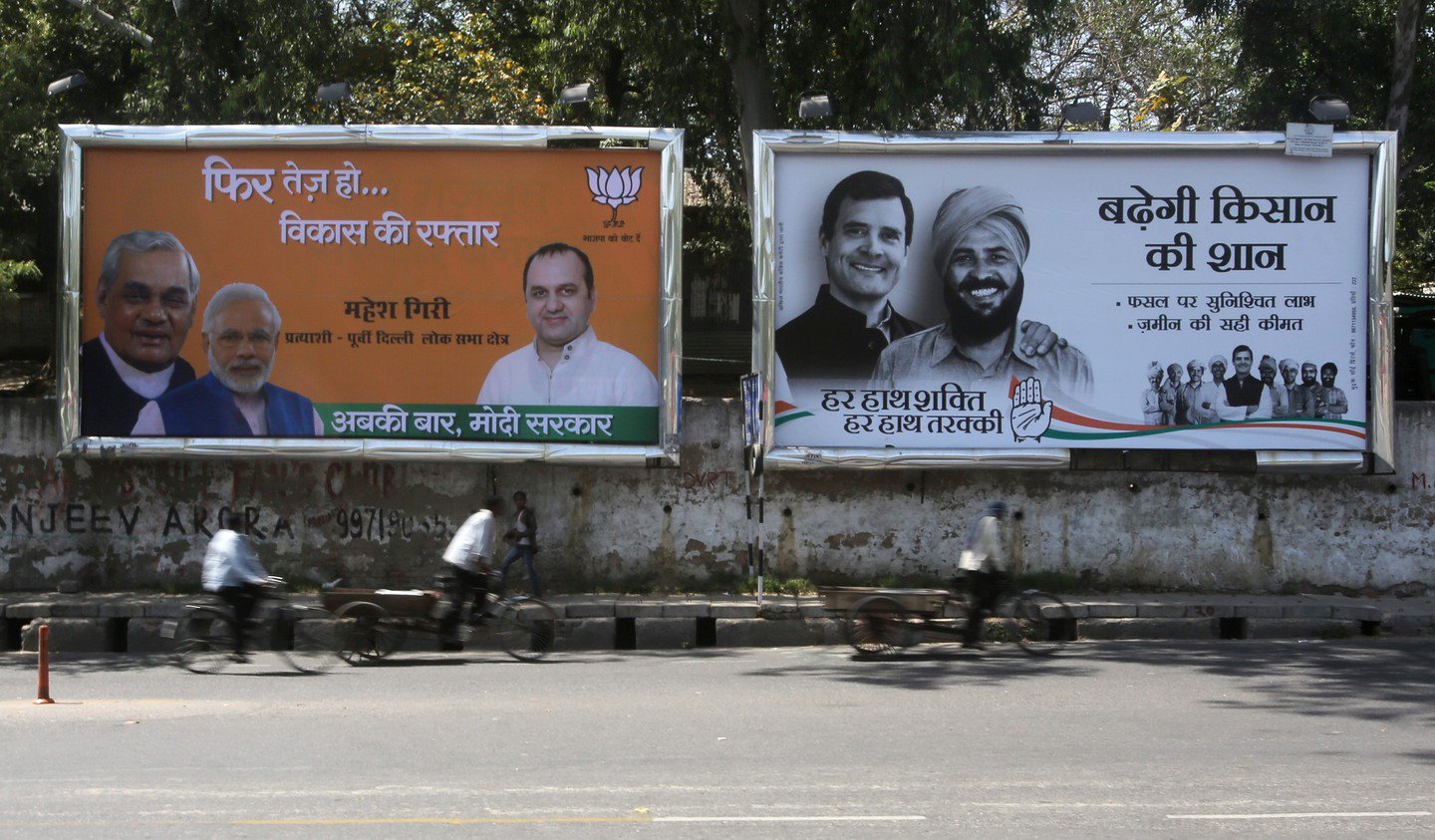 How Political Parties Use Hoardings for Campaigns